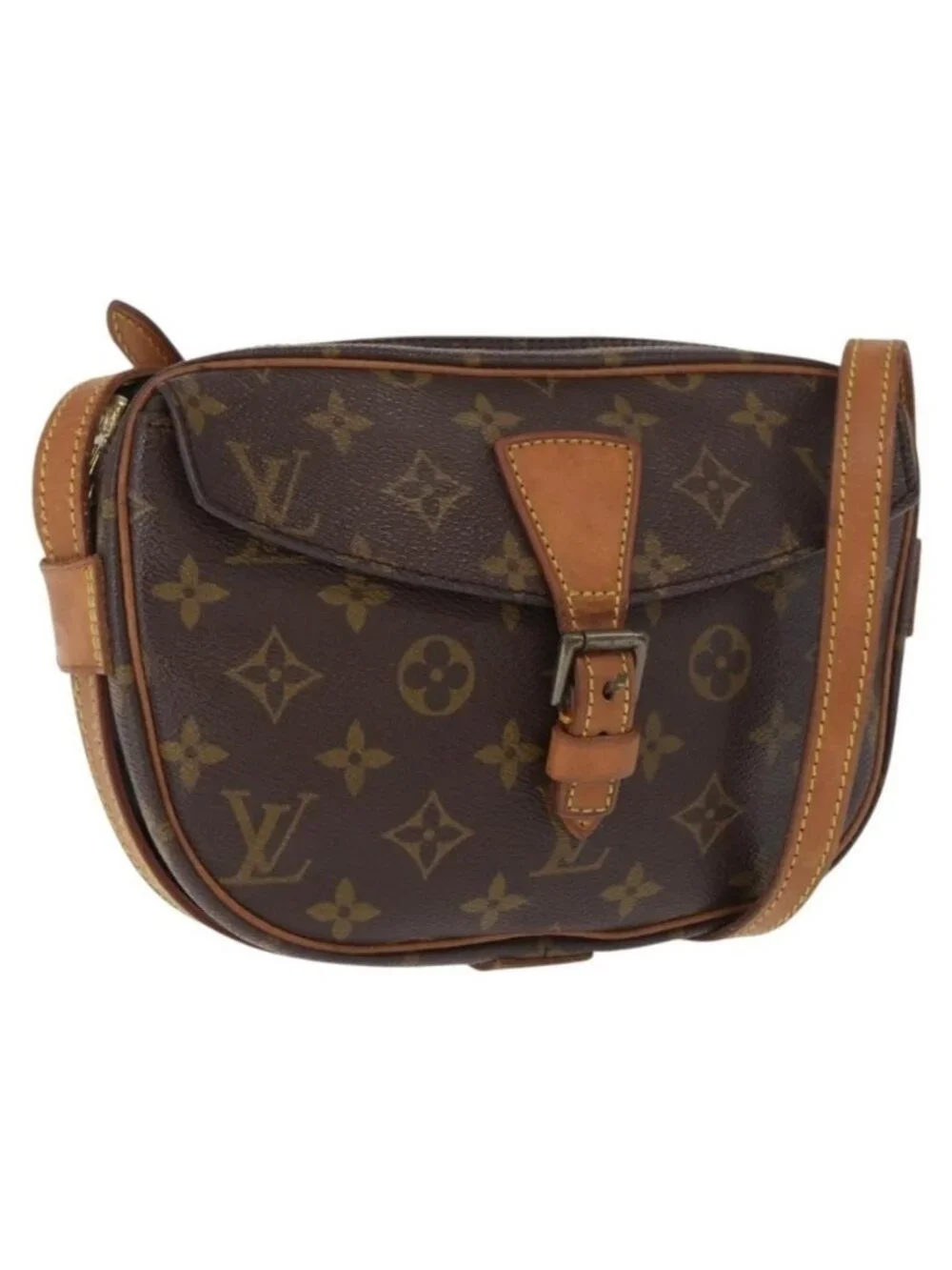 Authentic LOUIS VUITTON Monogram Jeune Fille PM Shoulder Bag M51227 LV